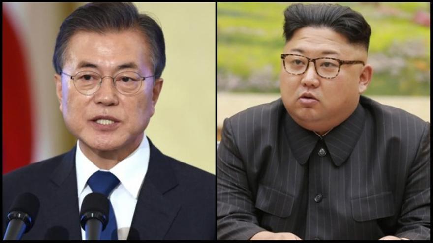 La cumbre entre los presidentes de las dos Coreas, Moon Jae-in y Kim Jong-un, aÃºn no tiene fecha fijada. (14ymedio)