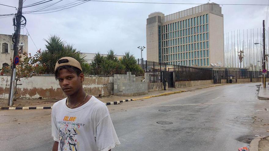 Embajada de EE UU en La Habana. (14ymedio)