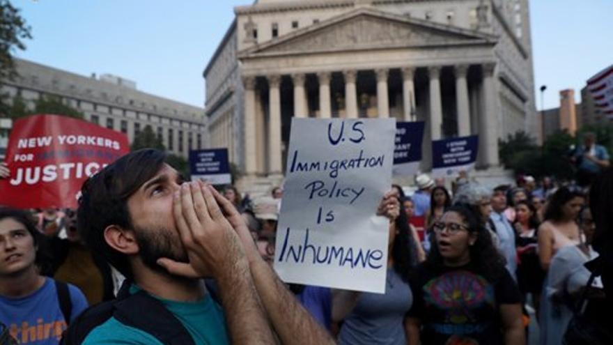 Indignados, cientos de 'dreamers' salieron a las calles de las principales ciudades de Estados Unidos para protestar.(US-Mexico Foundation)