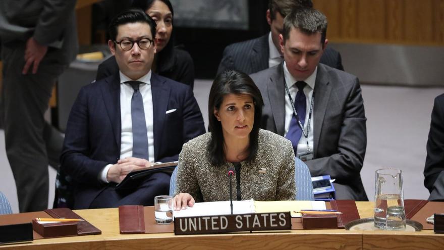 La embajadora estadounidense ante la ONU, Nikki Haley, lanzó una fuerte advertencia a Corea del Norte este miércoles y pidió a la comunidad internacional romper toda relación con Pyongyang. (@USUN)