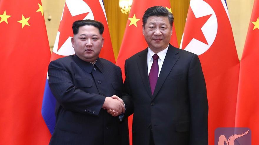 PekÃ­n y Pyongyang descongelan sus lazos con esta visita secreta de Kim Jong-un. (Xinhua)