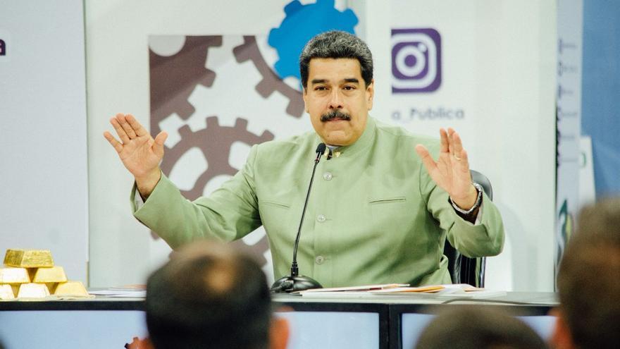 Pese a la caÃ­da de su popularidad, Maduro afirma que segÃºn las encuestas que posee podrÃ­a tener hasta el 60% de votos. (NicolasMaduro)