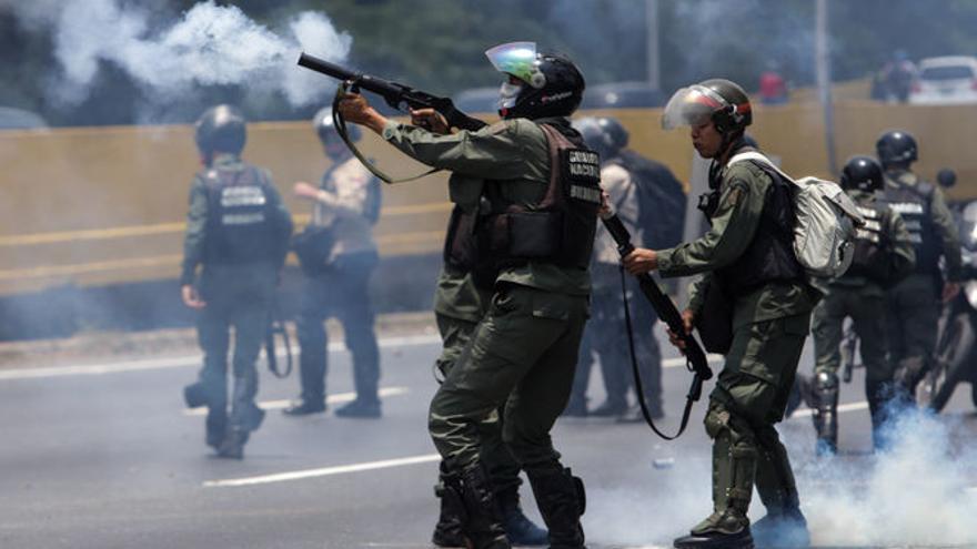 Táchira, al igual que Caracas y otros estados de Venezuela, ha sido en los últimos días escenario de fuertes protestas antigubernamentales y disturbios. (EFE)
