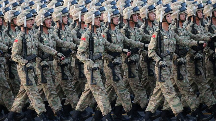 El ejército chino es el más numeroso del mundo en efectivos. (EFE)