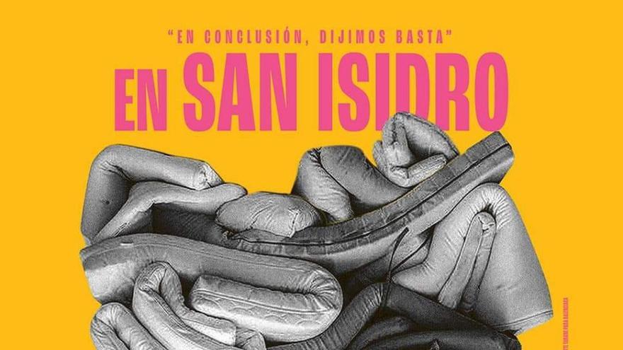 Cartel promocional del documental 'En San Isidro'. (Katherine Bisquet Rodríguez/Facebook)
