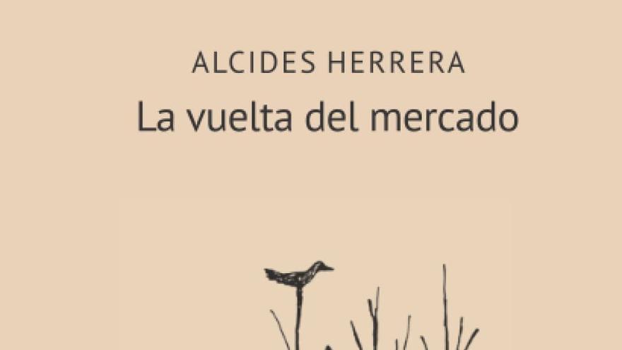 Presentación de 'La vuelta del mercado', del poeta Alcides Herrera. (Cortesía)