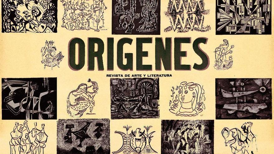 Un collage de las portadas de revista 'Orígenes'. (CCCNY)