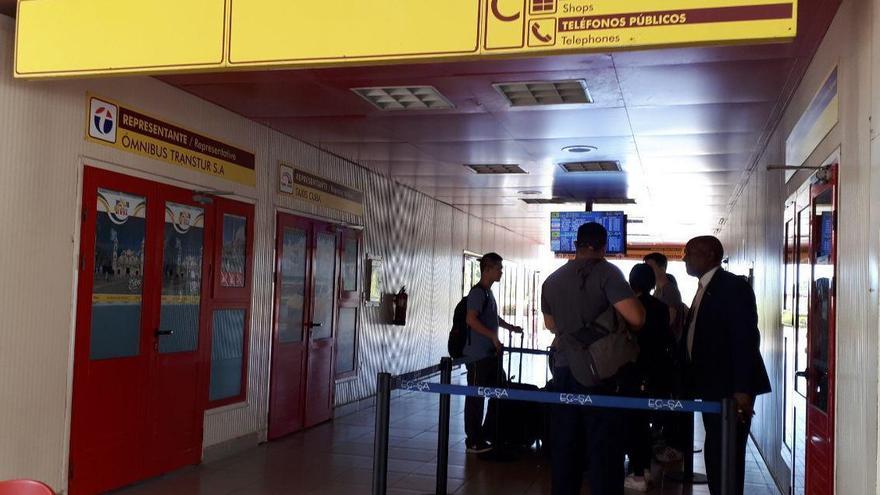 Oficina de Etecsa en el Aeropuerto Internacional José Martí. (14ymedio)