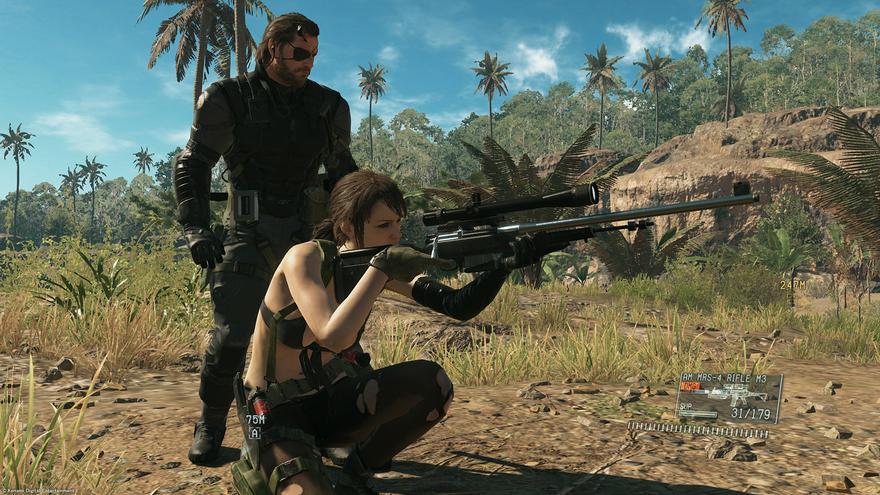 Una imagen de Metal Gear Solid V. 