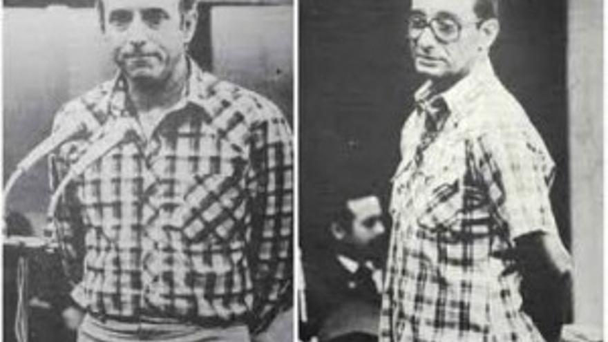 Antonio de la Guardia y Arnaldo Ochoa durante el juicio por narcotráfico en 1988. (CodigoAbierto)