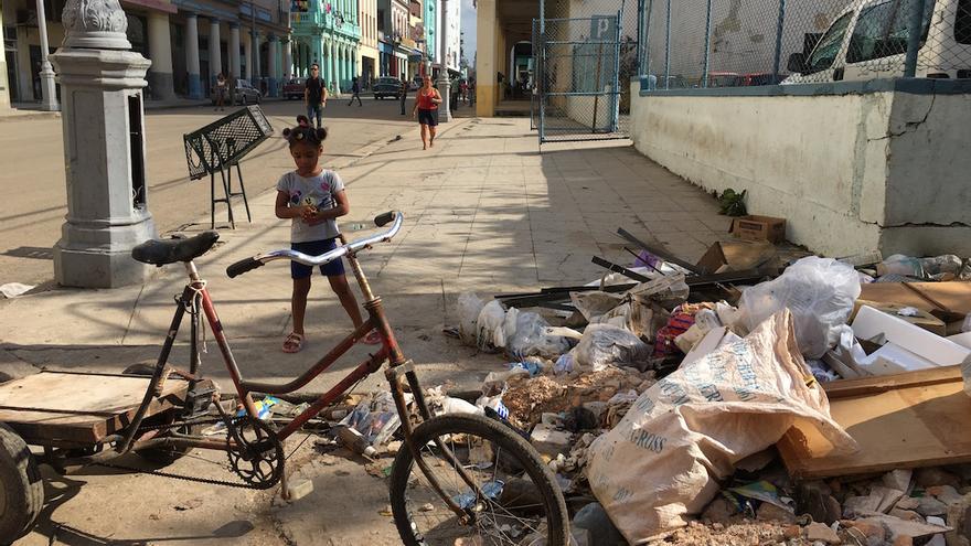 Basura en La Habana tras el huracán Irma 4