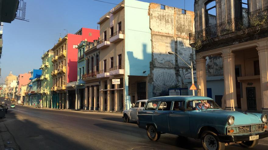 Calle Reina en Centro Habana. (14ymedio)