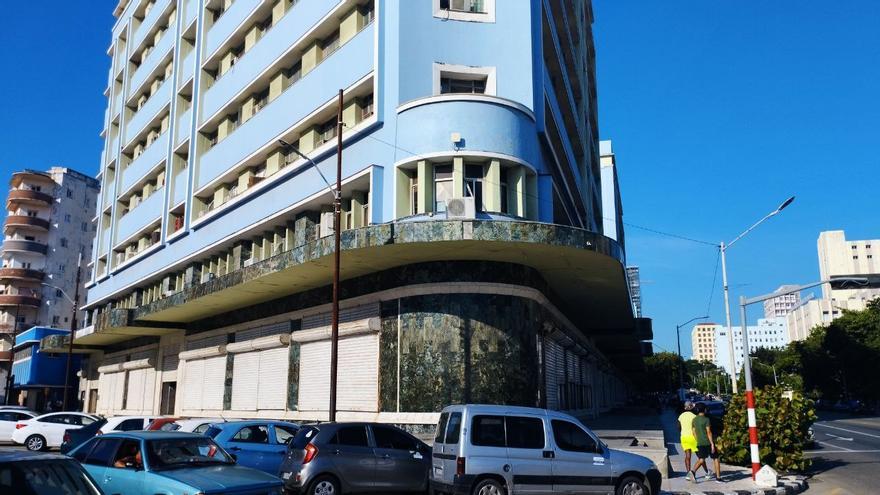 Las oficinas de Cubaexport se encuentran en el edificio del Ministerio del Comercio Exterior, en la calle Infanta esquina 23 de La Habana. (14ymedio)