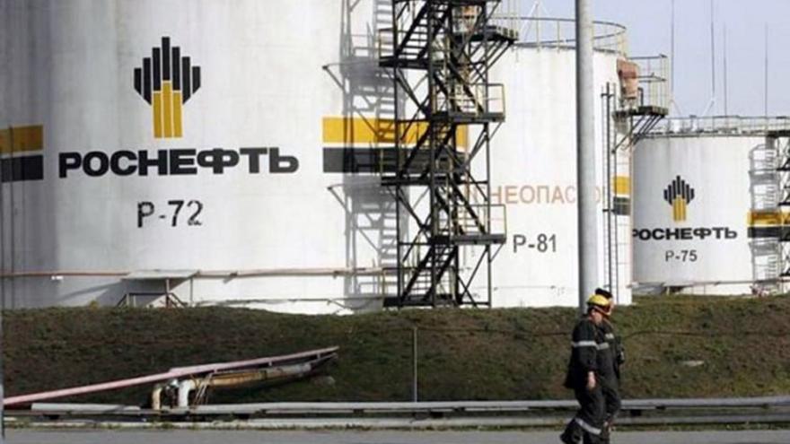 Deposits of the Russian state company Rosneft. (Energy Newspaper)