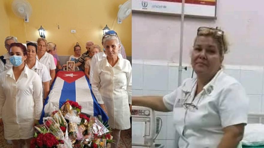 La enfermera Nelly Sánchez Espinosa trabajó 30 años en la sala de partos de Hospital Materno Infantil. (Facebook)