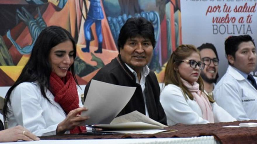 Evo Morales al poder se convirtió en uno de los principales aliados de Cuba en la región y contrató centenares de médicos cubanos. (EFE)