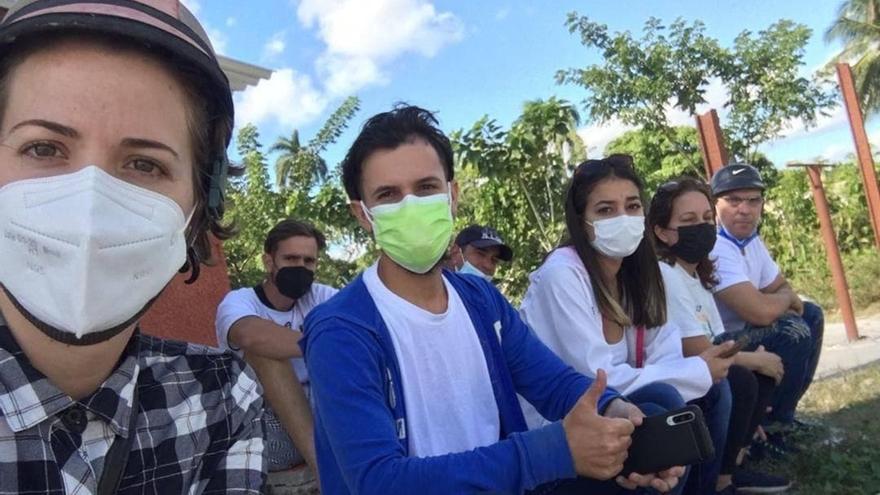 Familiares de Andy García Lorenzo fueron hasta la cárcel a preguntar por el activista. (Facebook)
