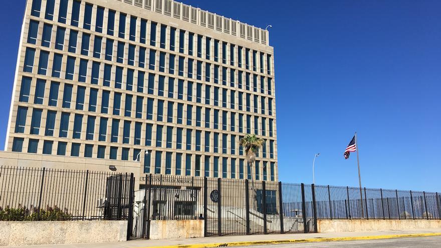 La embajada de EE UU. (14ymedio)