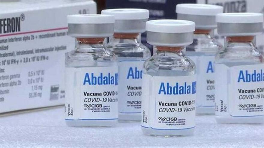 El Gobierno cubano pregona, sin contar con aval de la OMS, que Abdala tiene una efectividad del 92,28% contra el coronavirus. (CIGB)