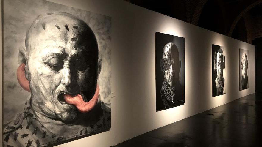 La exposición ’Goya y Fabelo: Mundos’, que reúne piezas de ambos pintores, estará abierta hasta el 30 de julio en la galería Condeduque, en Madrid. (14ymedio)