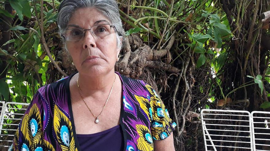 Isabel Cristina Cabello, a punto de cumplir 60 años, busca justicia para su hija y denuncia que ha recibido a una respuesta satisfactoria a sus quejas. (14ymedio)