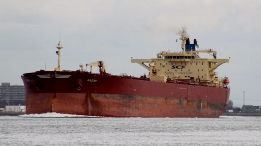 El 'Kazan' cargó 700.000 barriles en el puerto báltico de Primorsk con destino a una refinería de La Habana