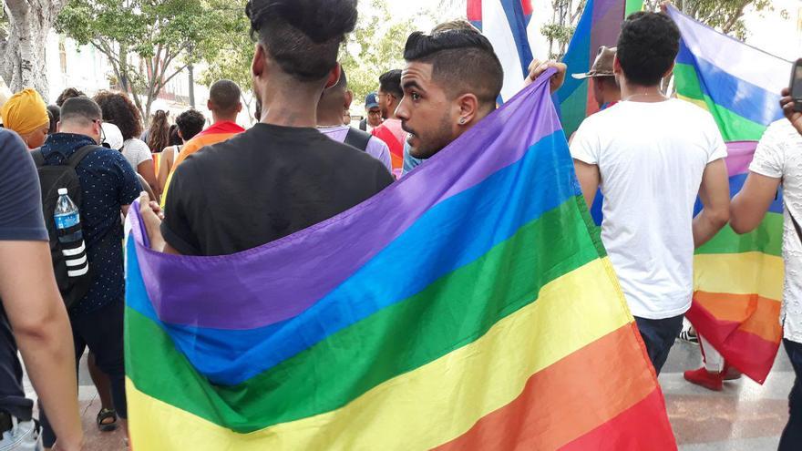 La comunidad LGBTI cubana se ha quedado con los reclamos del matrimonio igualitario y de adopción frenados y los recuerdos de la represión del pasado 11 de mayo todavía frescos. (14ymedio)