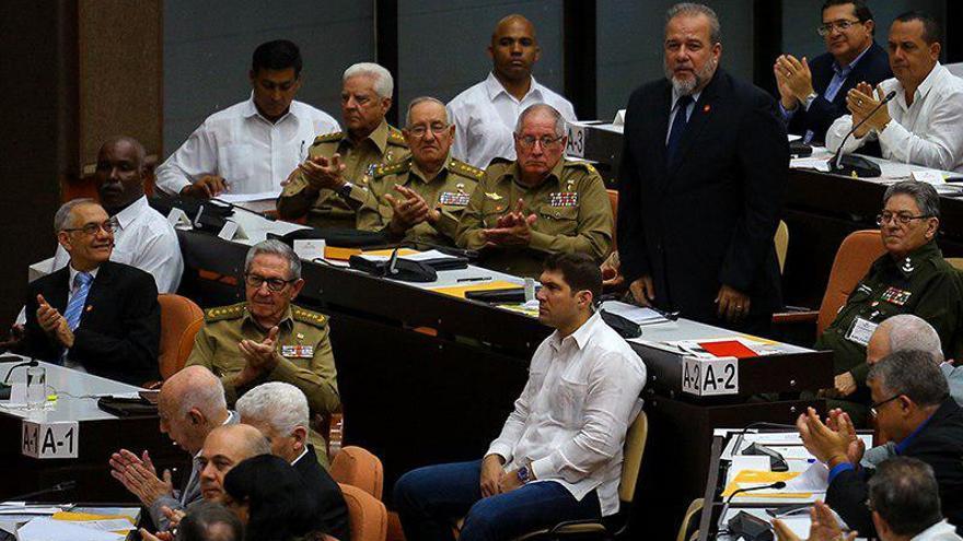 La propuesta de Manuel Marrero Cruz para el cargo recibió la votación unánime por los diputados del Parlamento. (Cubadebate)