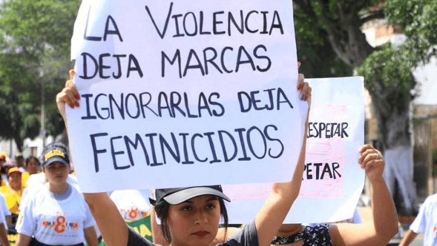Marcha contra la violencia de género y los feminicidios. (YoSíTeCreo en Cuba Facebook)