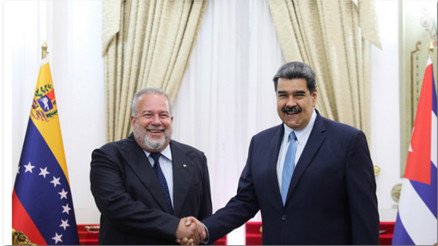 Marrero ratificó, en nombre del Gobierno cubano, su apoyo "irrestricto" al de Nicolás Maduro. (Prensa Latina)