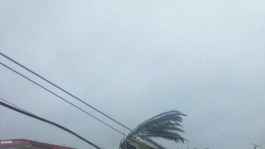Municipio Esmeralda en Camagüey entre los más afectados por el paso del huracán Irma. (Cortesía)