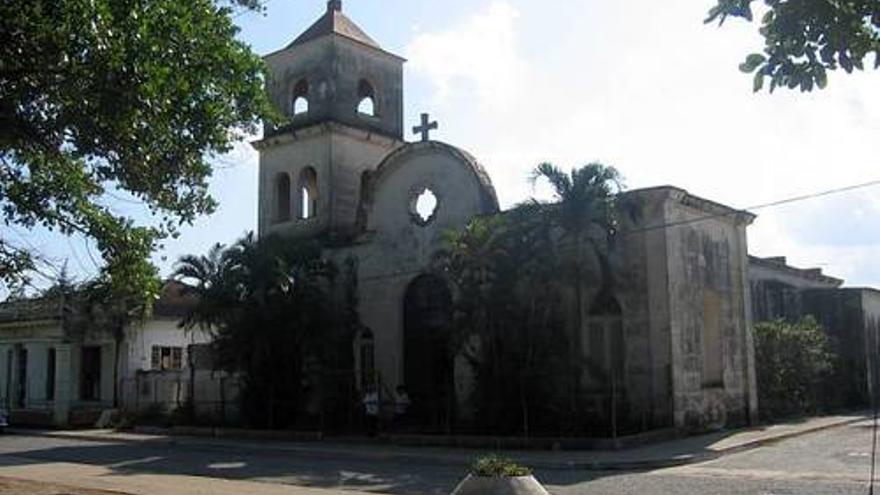 Parroquia de Nuestra Señora de la Candelaria, en el municipio Candelaria de Artemisa (Foto CC)