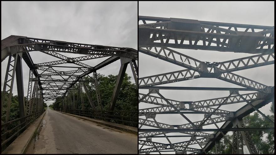 Todos los aparatos de apoyo del Puente de Canímar presentan una corrosión avanzada. (Periódico Girón)