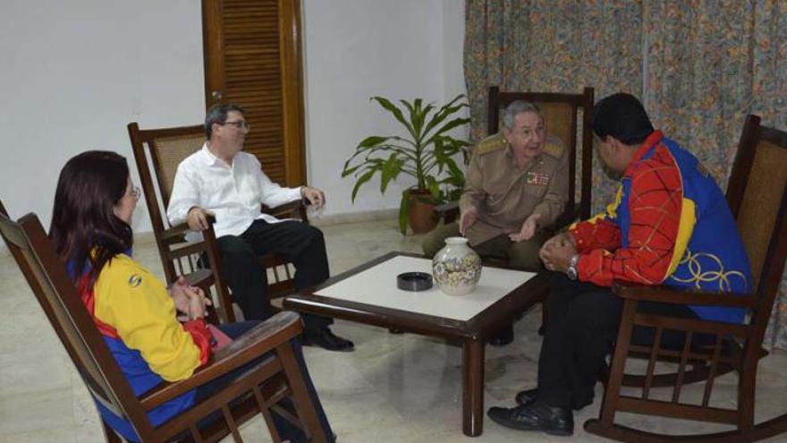 Raúl Castro se reúne con Nicolás Maduro en La Habana