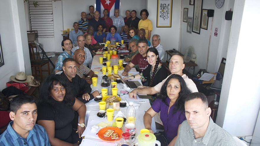 ReuniÃ³n de Espacio Abierto de la sociedad civil cubana. (14ymedio)