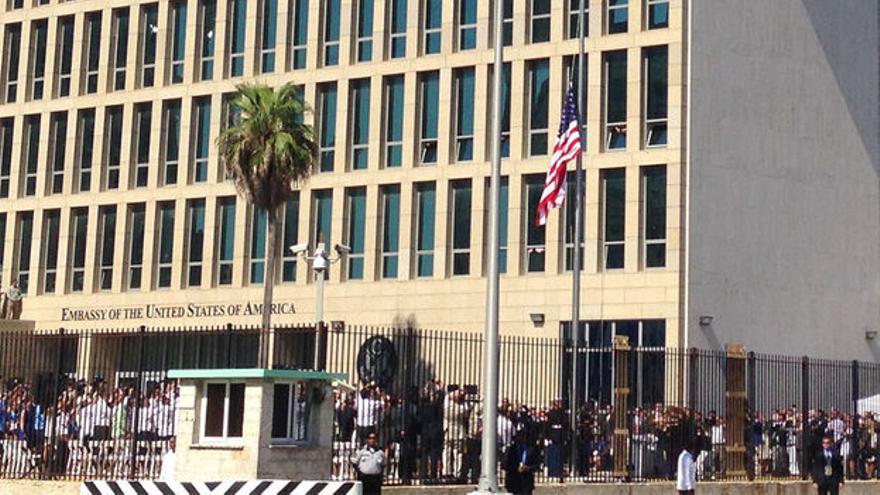 "Seguiremos evaluando, a medida que las condiciones lo permitan, una mayor expansión de los servicios de visado en La Habana", dijo la Embajada. (14ymedio)