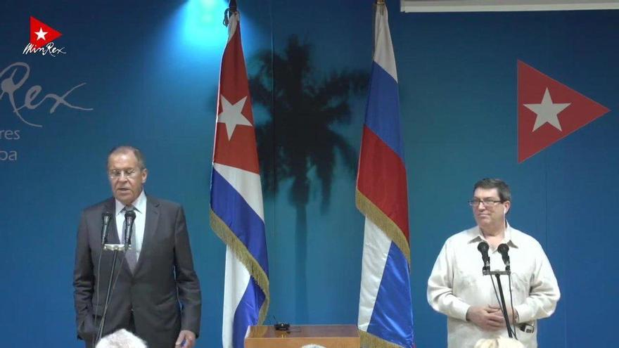 "Vamos a seguir apoyando a los líderes cubanos", enfatizó el diplomático, que se reunió en la mañana de este miércoles con su homólogo cubano en la sede de la cancillería. (@CubaMINREX)