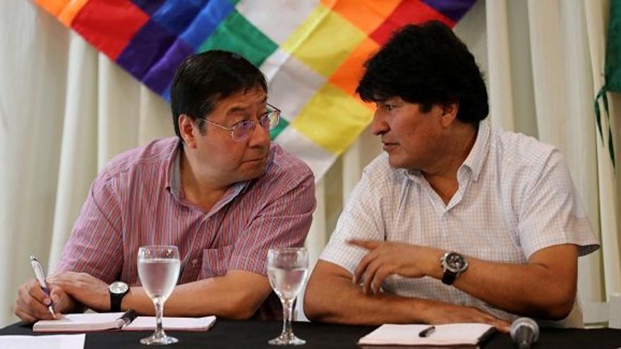 Las confrontaciones entre Arce y Morales han ido haciéndose más graves en los últimos meses. (Cubadebate)