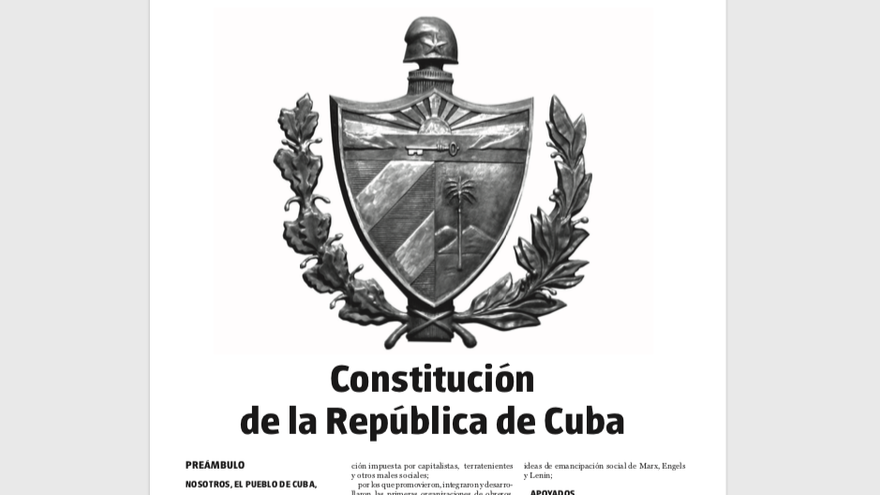 El texto definitivo de la nueva Constitución de la República de Cuba irá a referendo el próximo 24 de febrero. (14ymedio)