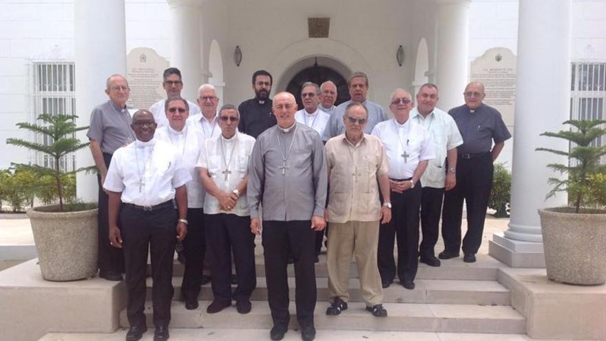 Los obispos cubanos encomendaron el nuevo Gobierno a la Virgen de la Caridad. (COCC)