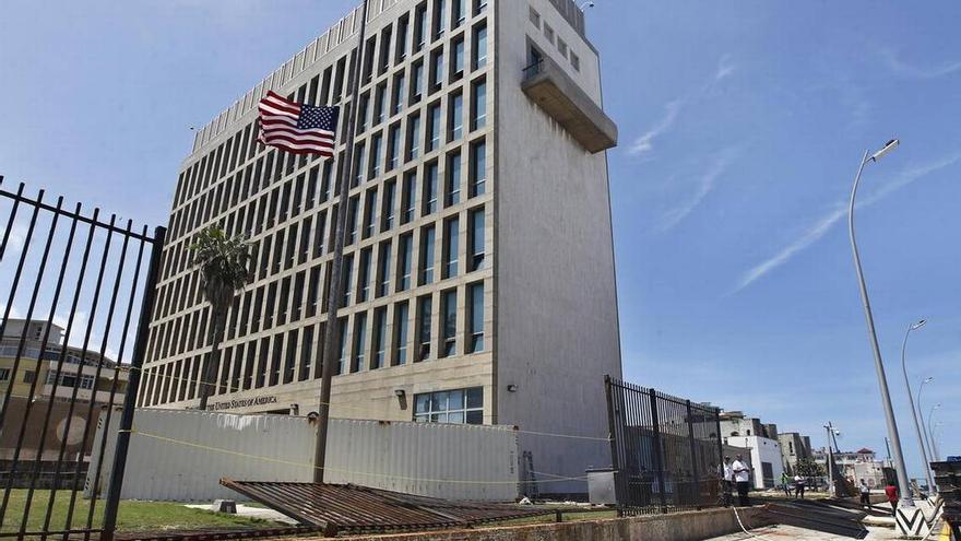 En la imagen, la Embajada de Estados Unidos en La Habana. (EFE)