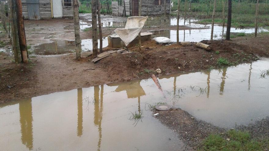 En la periferia de Candelaria se encuentran los mayores daños dejados por las lluvias en cultivos y viviendas,. (14ymedio)