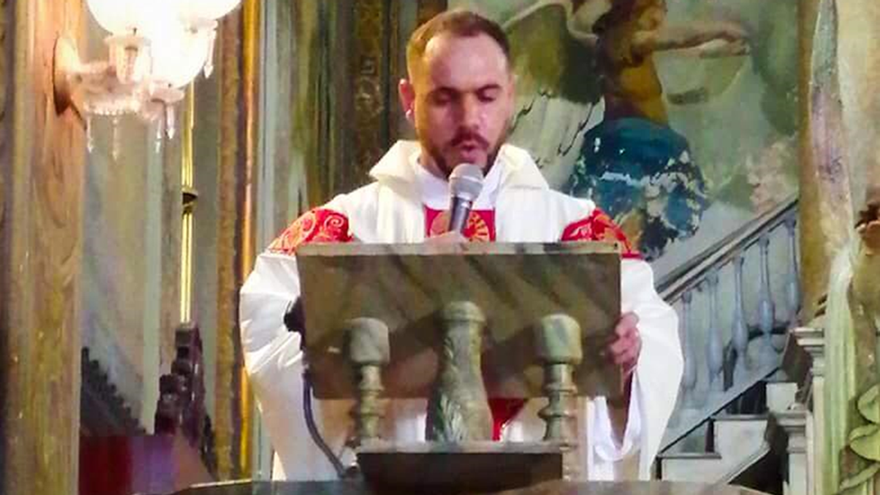 El religioso  que fue ordenado sacerdote de la Congregación de la Misión en La Habana el año pasado. (Facebook)