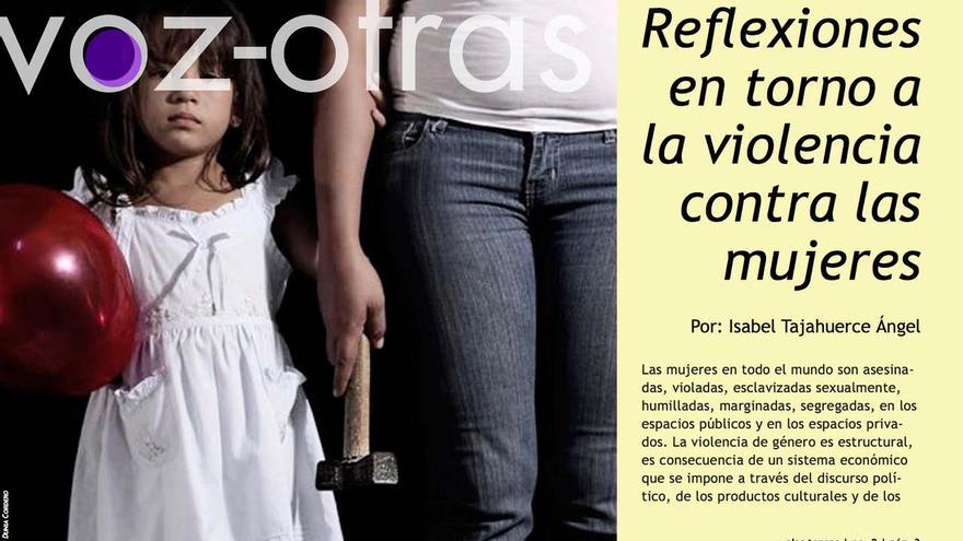 La revista Alas tensas dedica su segundo número a la violencia de género. (CC)