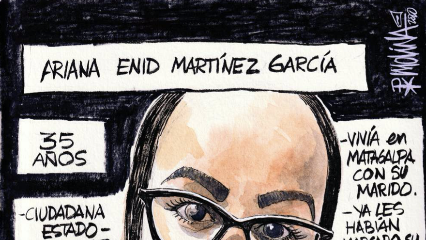 Ariana Enid Martínez García, con ciudadanía estadounidense, fue asesinada por paramilitares en 2019. (Pedro X. Molina)