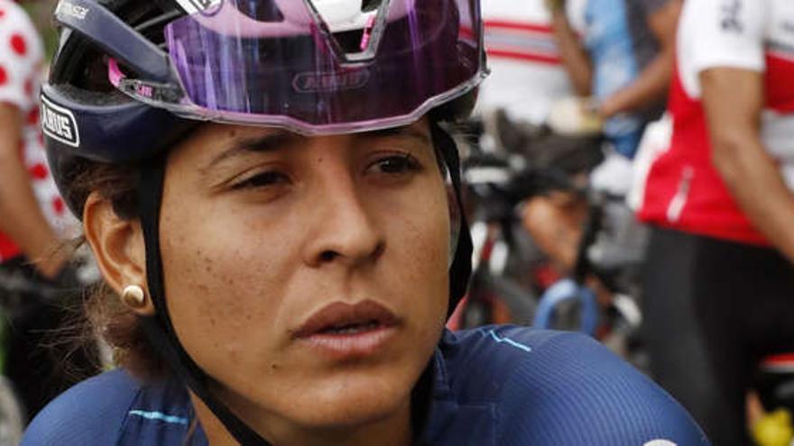 Arlenis Sierra volverá pronto a España para continuar sus compromisos con el equipo ciclista femenino Movistar. (EFE)