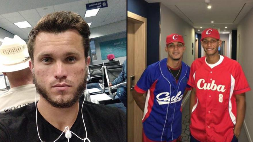 Los peloteros Dariel Fernández, Darlin Jiménez y Gustavo Urgellés buscan una oportunidad en la MLB. (Collage)