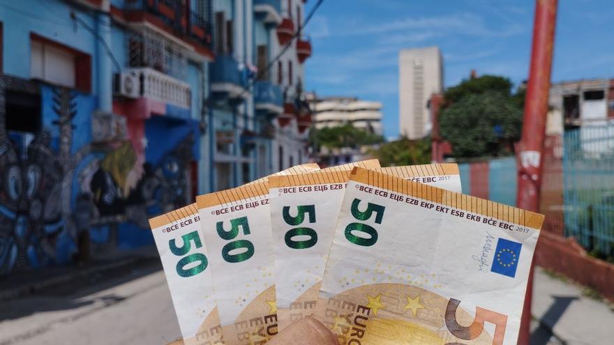 Dentro de Cuba, el futuro del euro parece estar garantizado, al menos en los próximos meses. (14ymedio)