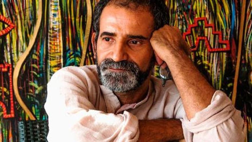 El pintor cubanoamericano Leandro Soto