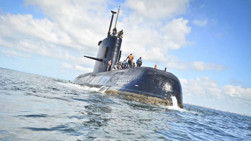 El submarino ARA San Juan había partido el lunes 13 de noviembre pasado del sureño puerto de Ushuaia y se dirigía de regreso a su base. (EFE)